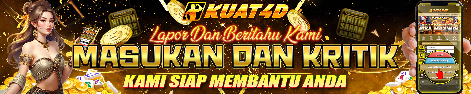 kuat4d laporan kritik dan saran